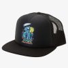 Mens Quiksilver Hats | Hawaii Ice Cold Trucker Hat Black