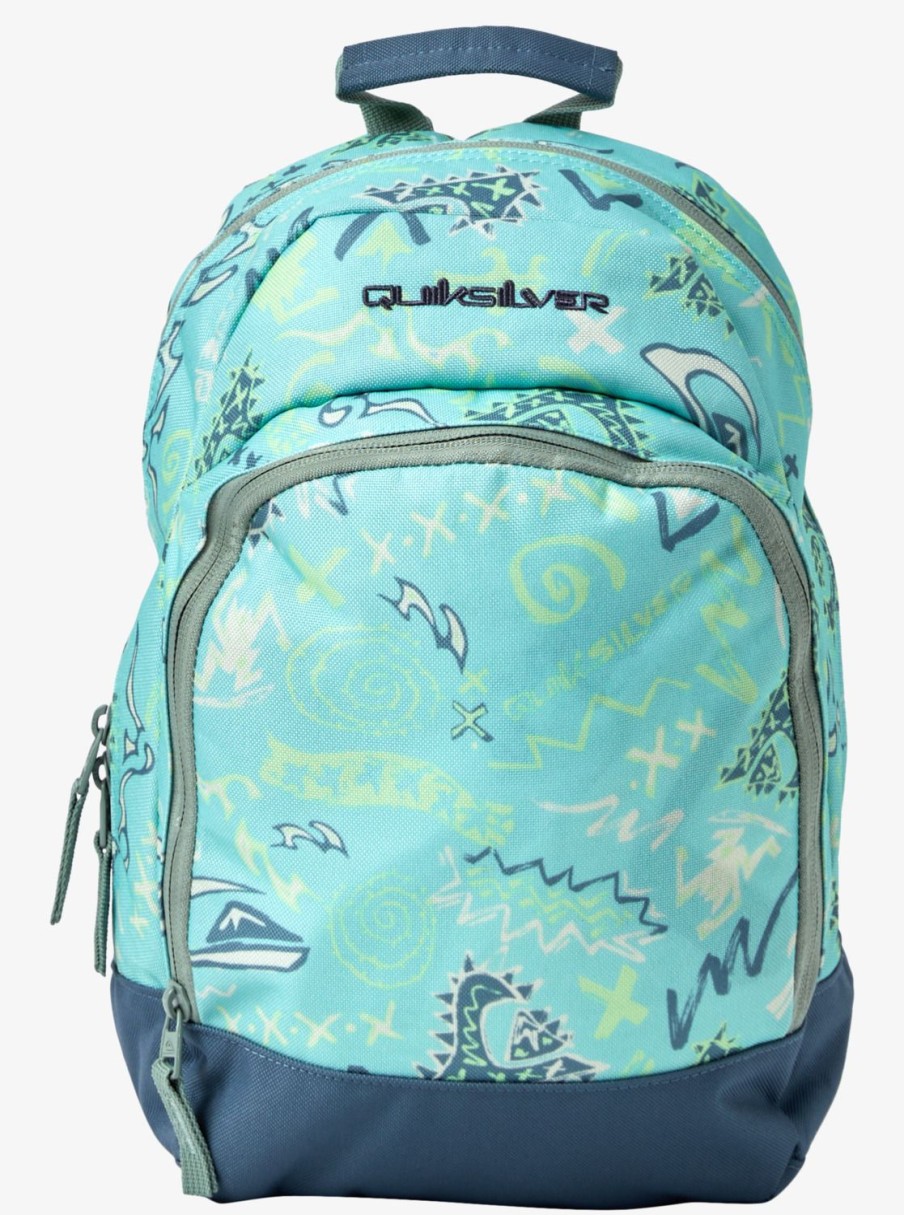 Boys Quiksilver Backpacks & Bags | Boy'S 2-7 Chomping 12 L Backpack Pastel Turquoise Next Gen 233