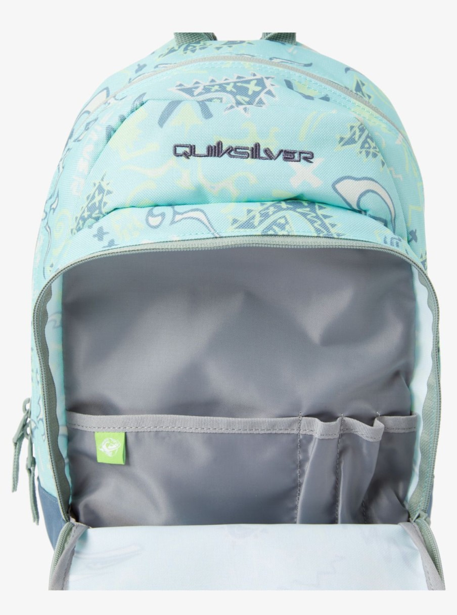 Boys Quiksilver Backpacks & Bags | Boy'S 2-7 Chomping 12 L Backpack Pastel Turquoise Next Gen 233