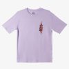 Boys Quiksilver Tees | Boy'S 8-16 Radical Times T-Shirt Purple Rose