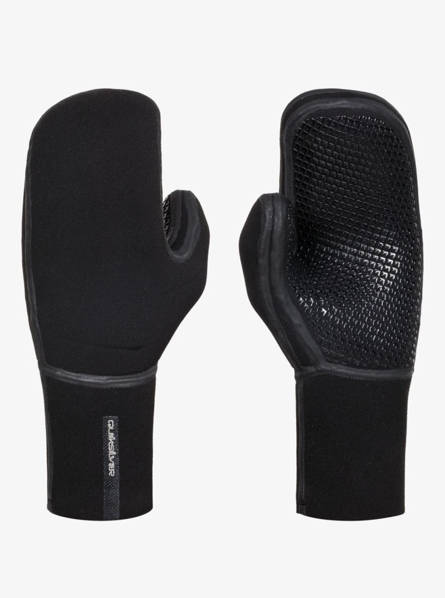 Mens Quiksilver Wetsuits | 5Mm Marathon Sessions Wetsuit Mittens Black