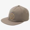 Mens Quiksilver Hats | Earth Tripper Snapback Hat Major Brown