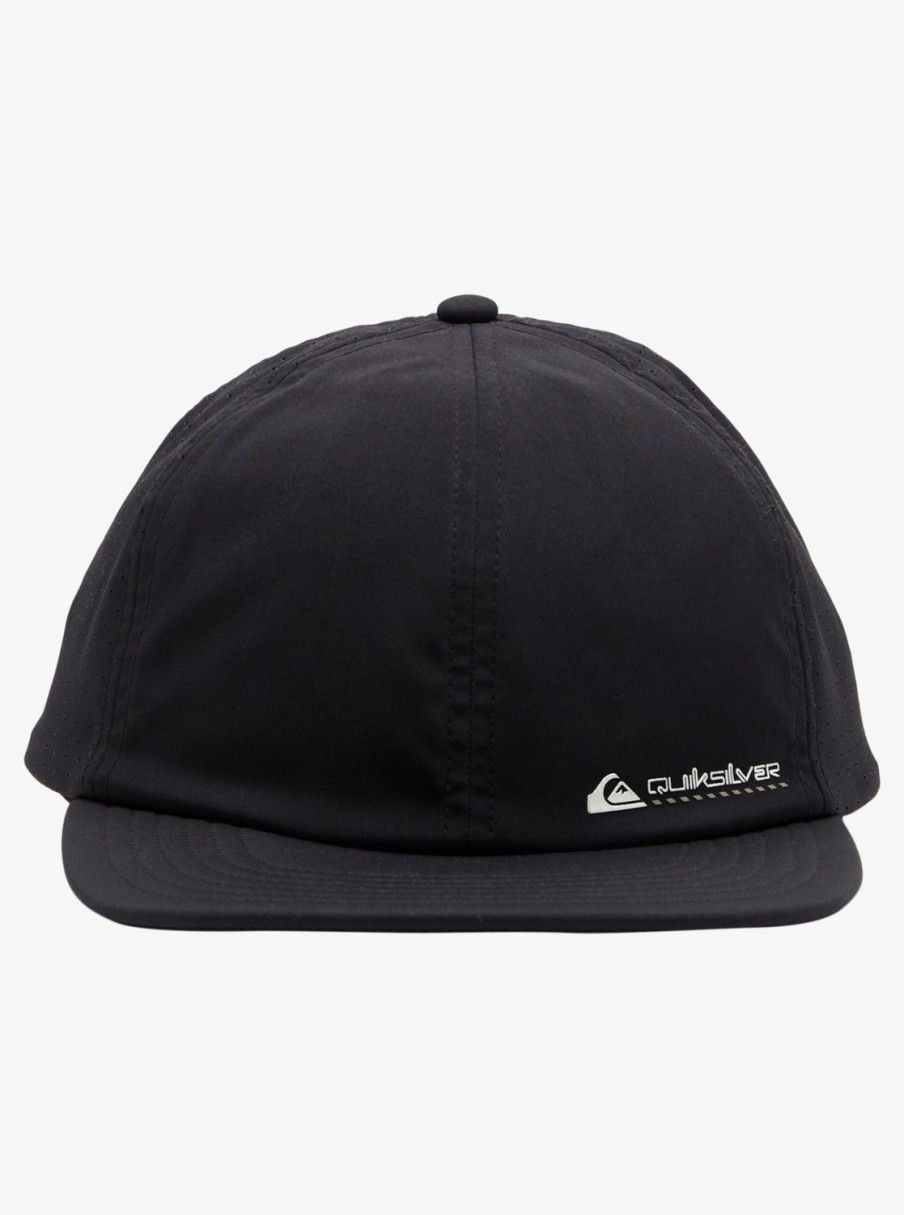 Mens Quiksilver Hats | St Comp Technical Cap Black