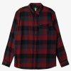 Mens Quiksilver Shirts & Polos | Motherfly Long Sleeve Shirt Black Motherfly