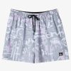 Mens Quiksilver Boardshorts | Surfsilk Mix 17" Volleys Iron Gate