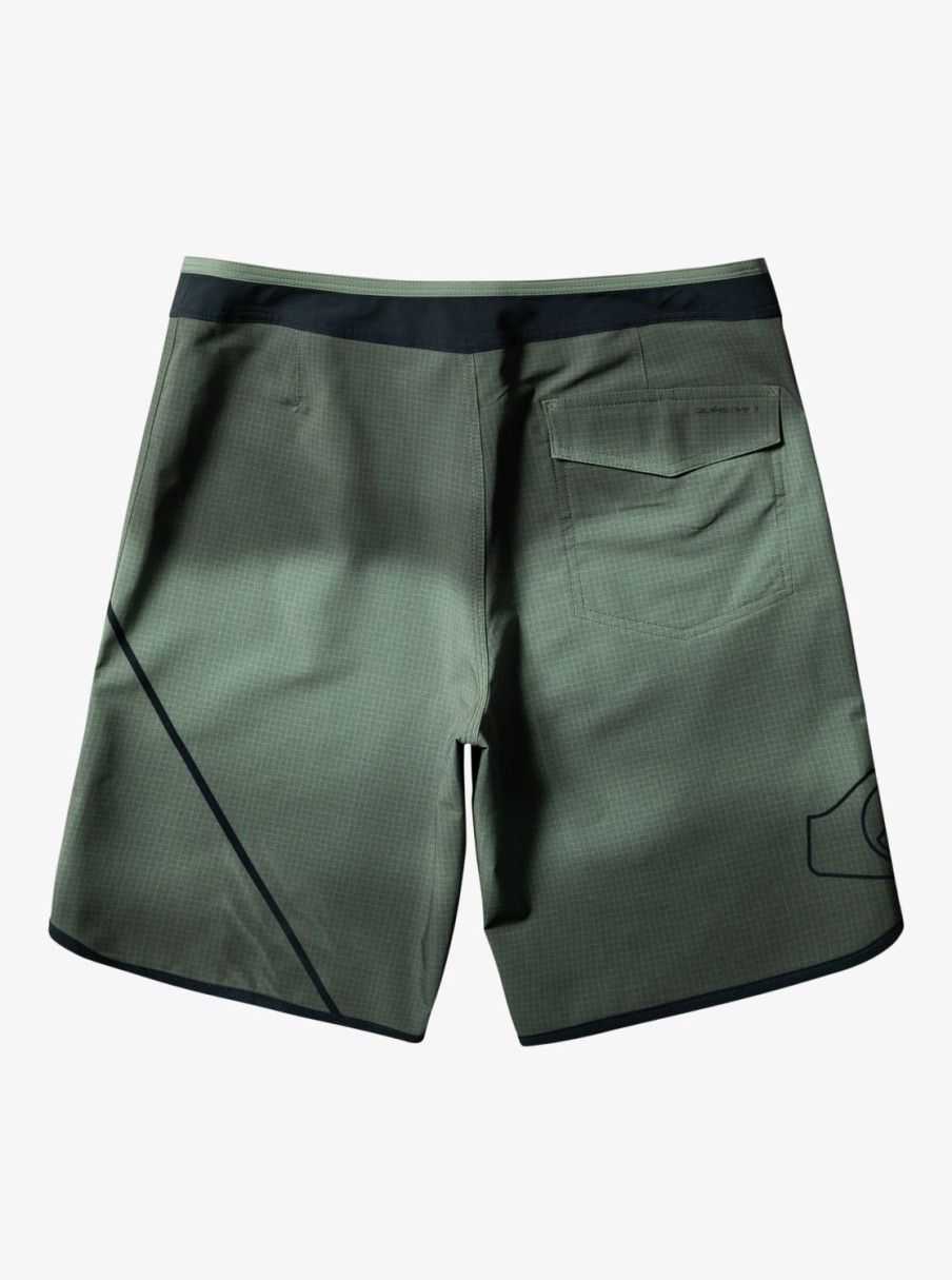 Mens Quiksilver Boardshorts | Surfsilk New Wave 20" Boardshorts Four Leaf Clover