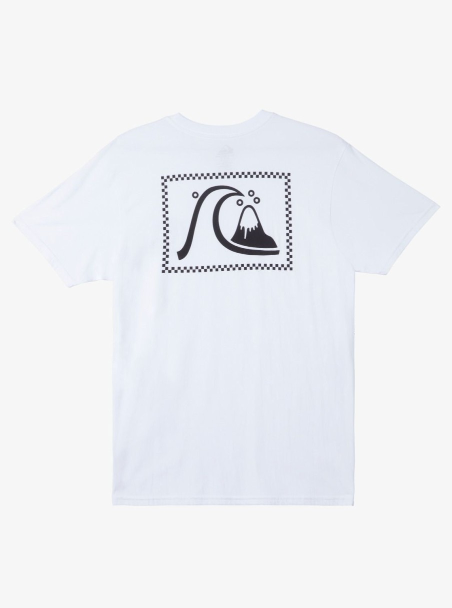 Mens Quiksilver Tees | The Original T-Shirt White