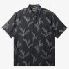 Waterman Quiksilver | Waterman Ginger Stalks Short Sleeve Shirt Black Ginger Stalks