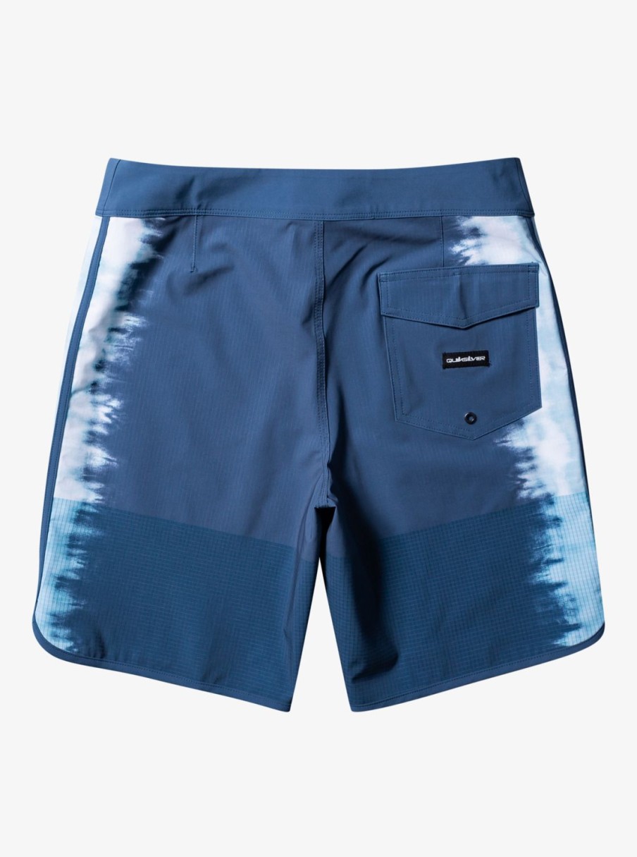 Mens Quiksilver Boardshorts | Highline Scallop 19" Boardshorts Bering Sea