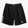 Mens Quiksilver Boardshorts | Highline Omni Short 17" Volleys Black