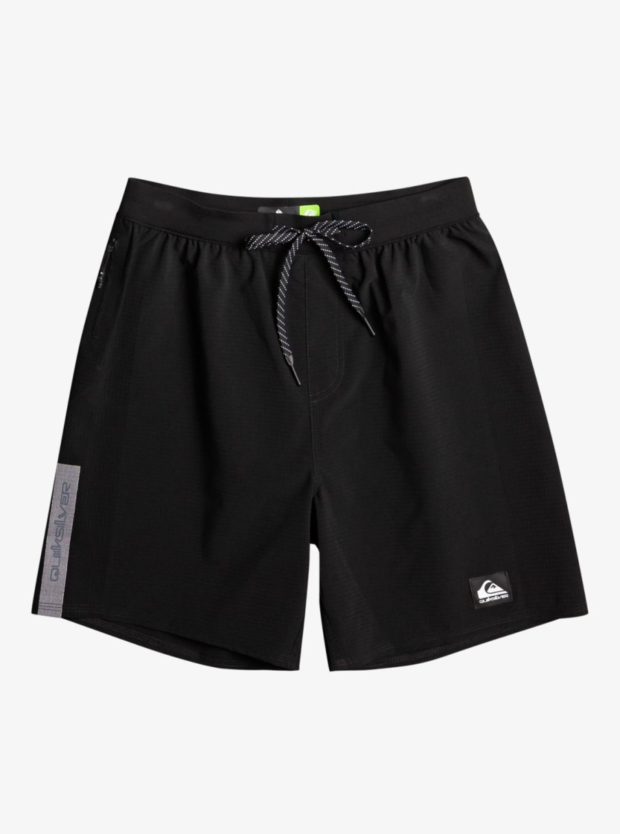 Mens Quiksilver Boardshorts | Highline Omni Short 17" Volleys Black