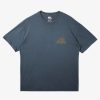 Mens Quiksilver Tees | Natural Vibe T-Shirt Dark Slate