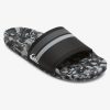 Mens Quiksilver Sandals | Rivi Slides Black 3