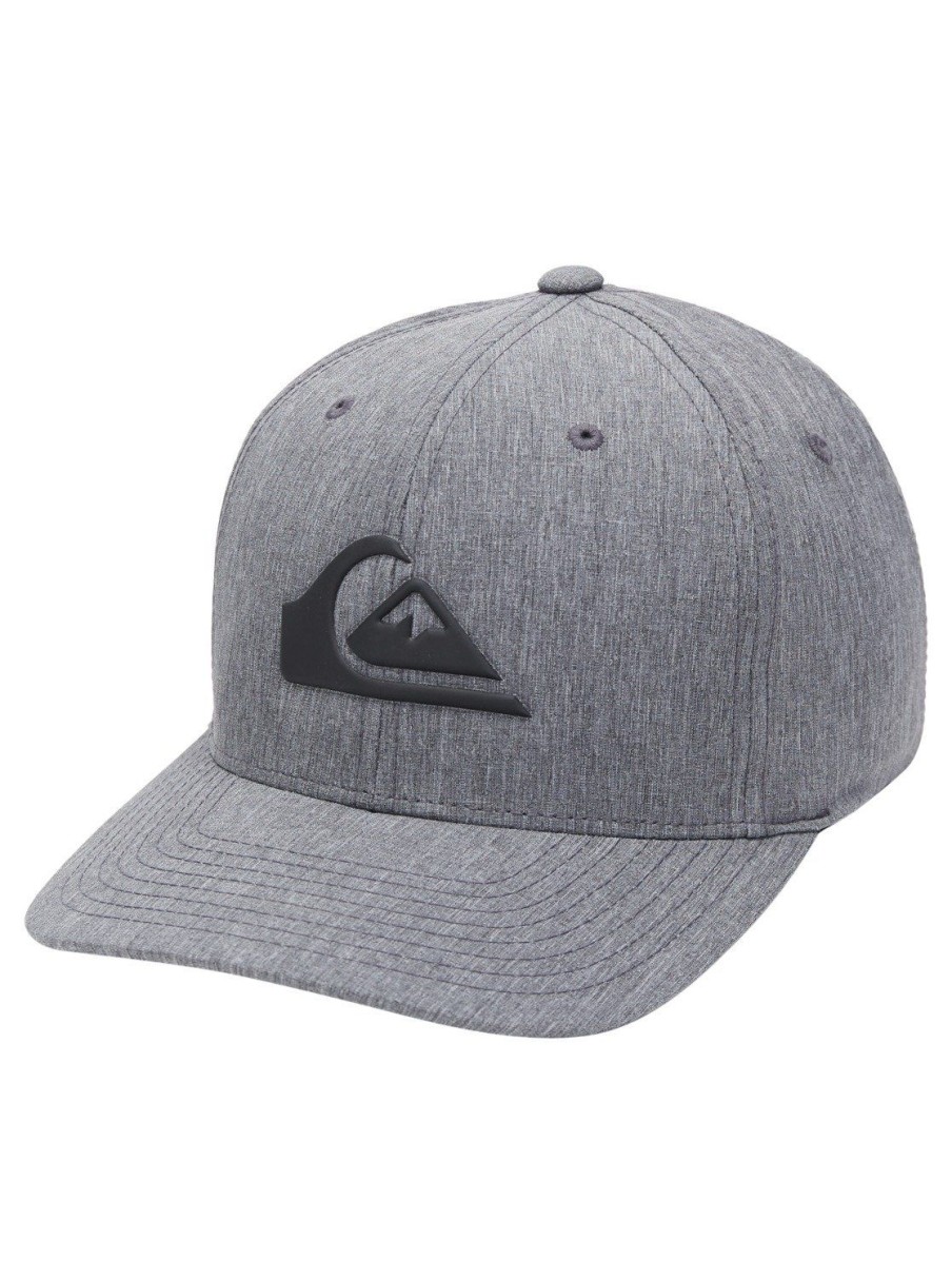 Mens Quiksilver Hats | Amped Up Flexifit Hat Black