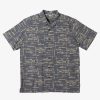 Mens Quiksilver Shirts & Polos | Waterman Bento Woven Shirt Bento Black