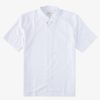 Waterman Quiksilver | Waterman Kings Cliff Short Sleeve Shirt White Kings Cliff