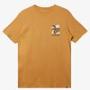 Mens Quiksilver Tees | Summer Hope T-Shirt Mustard