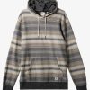 Mens Quiksilver Sweatshirts & Hoodies | Great Otway Hoodie Tarmac Great Otway