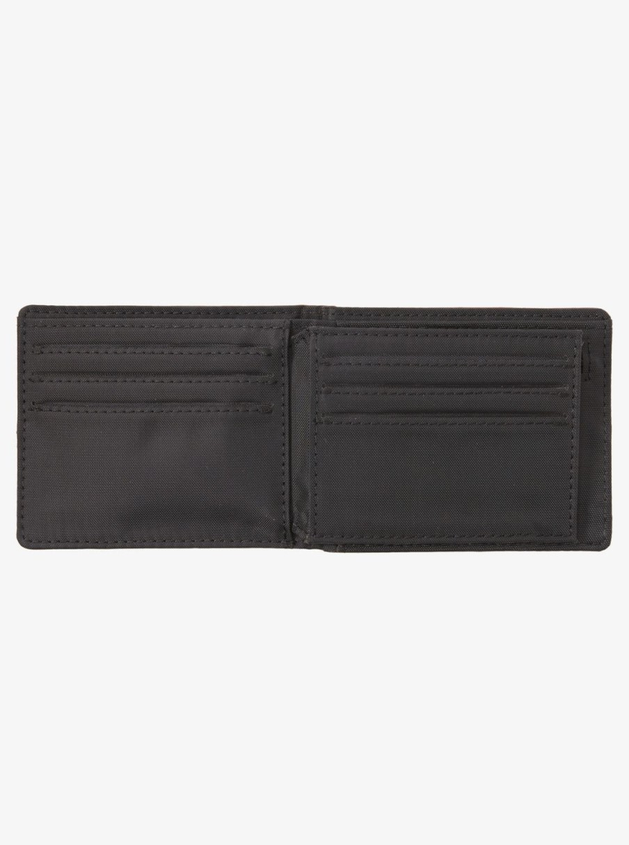 Mens Quiksilver Wallets | Stitchy Tri-Fold Wallet Chocolate Brown