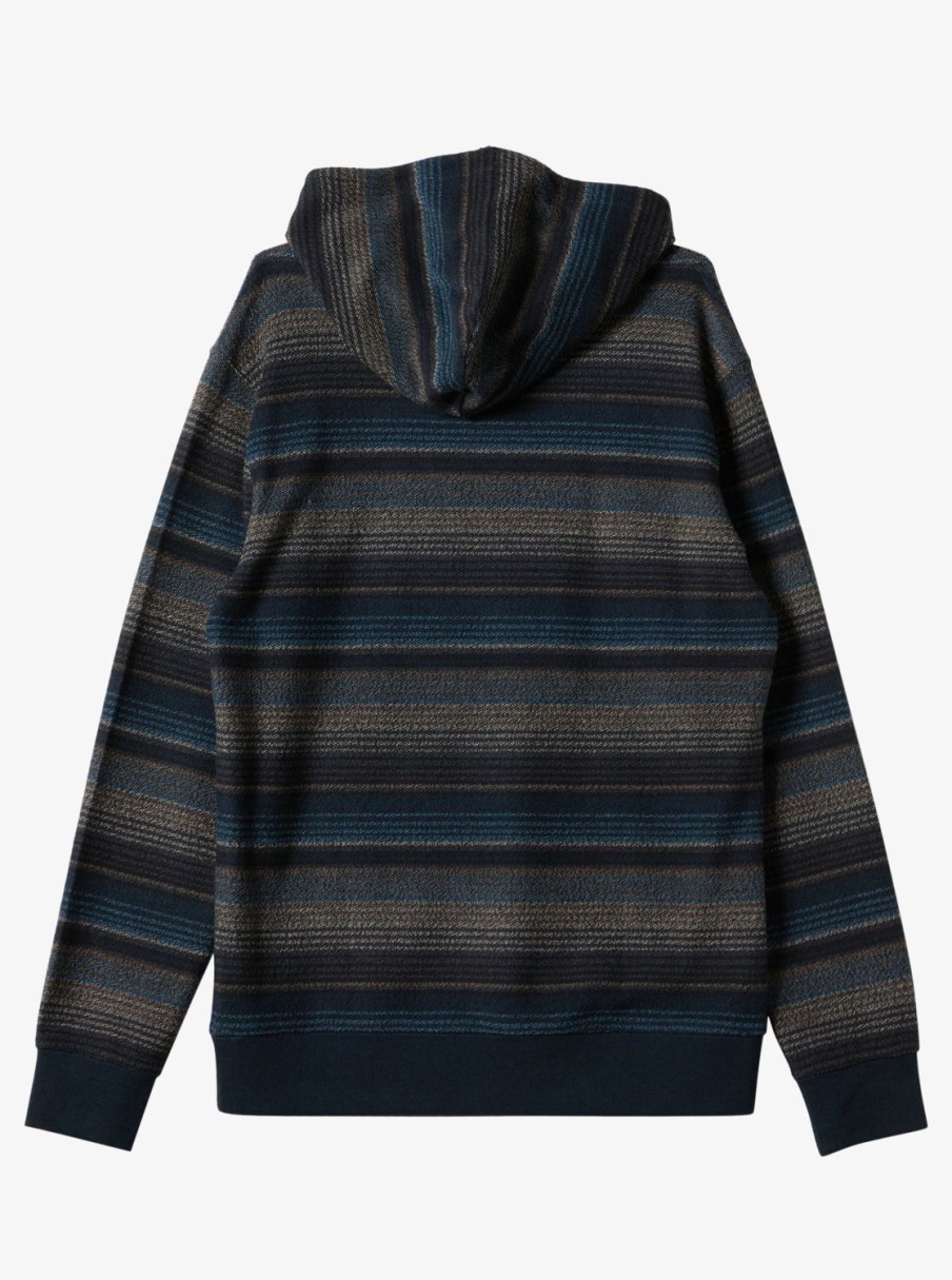 Mens Quiksilver Sweatshirts & Hoodies | Great Otway Hoodie Midnight Navy Great Otway