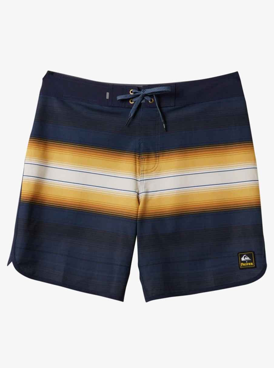 Mens Quiksilver Boardshorts | Quiksilver X Pacifico Surfsilk 18" Boardshorts Navy Blazer