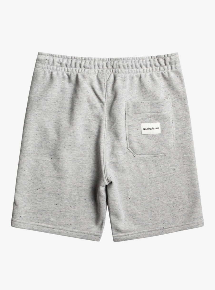 Boys Quiksilver Shorts | Boy'S 8-16 Easy Day Joggers Light Grey Heather