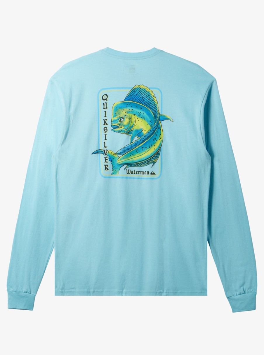 Waterman Quiksilver | Waterman Dorado Magic Long Sleeve T-Shirt Gulf Stream