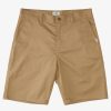 Mens Quiksilver Shorts & Amphibians | Crest Chino Chino 21" Shorts Plage