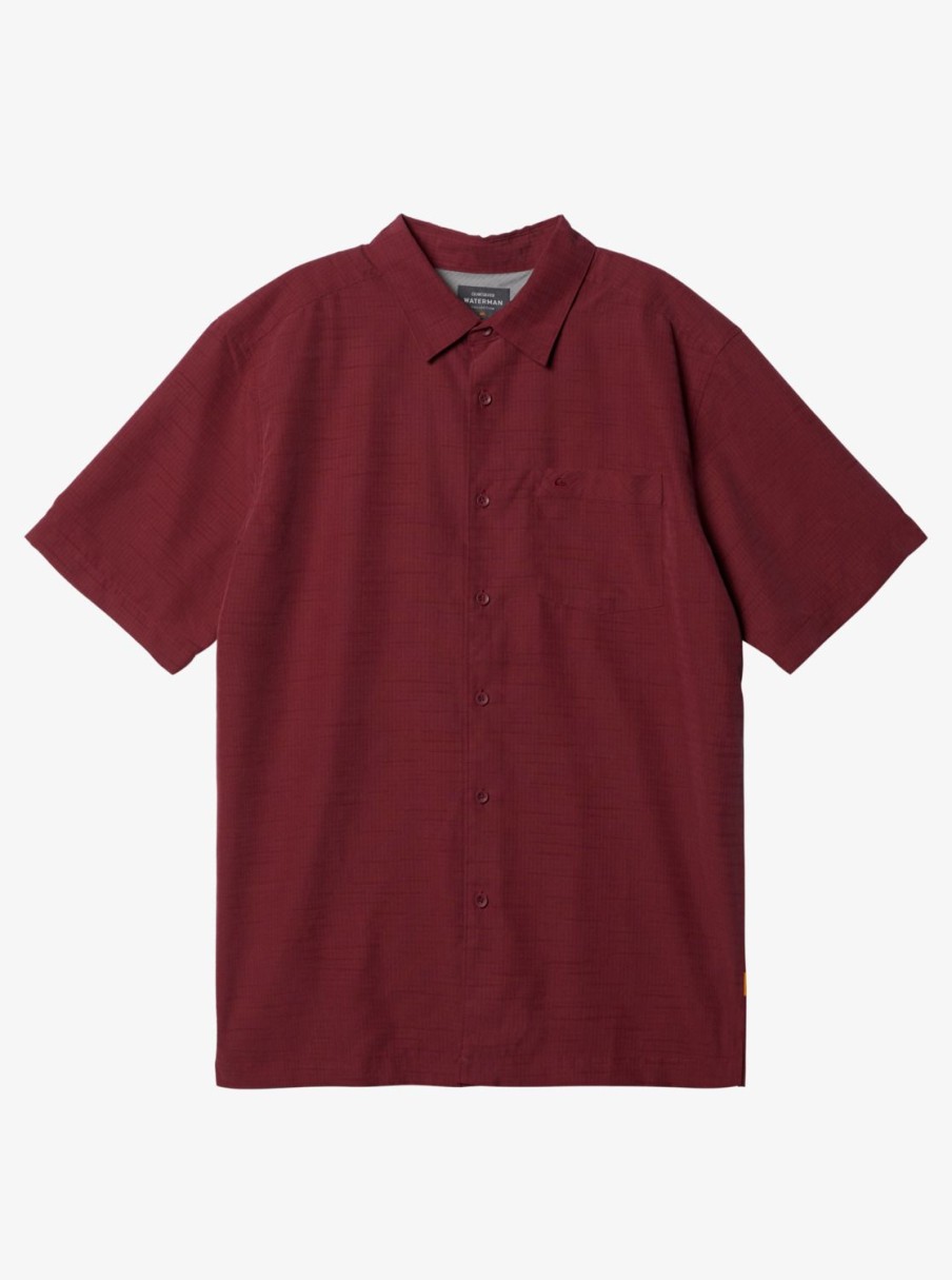 Waterman Quiksilver | Waterman Centinela Premium Anti-Wrinkle Shirt Rosewood Centinella