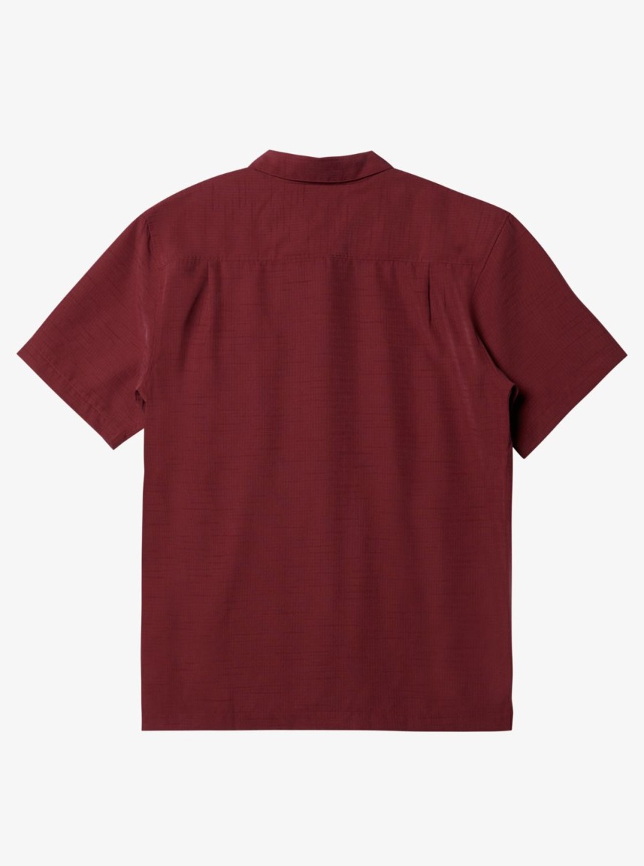 Waterman Quiksilver | Waterman Centinela Premium Anti-Wrinkle Shirt Rosewood Centinella