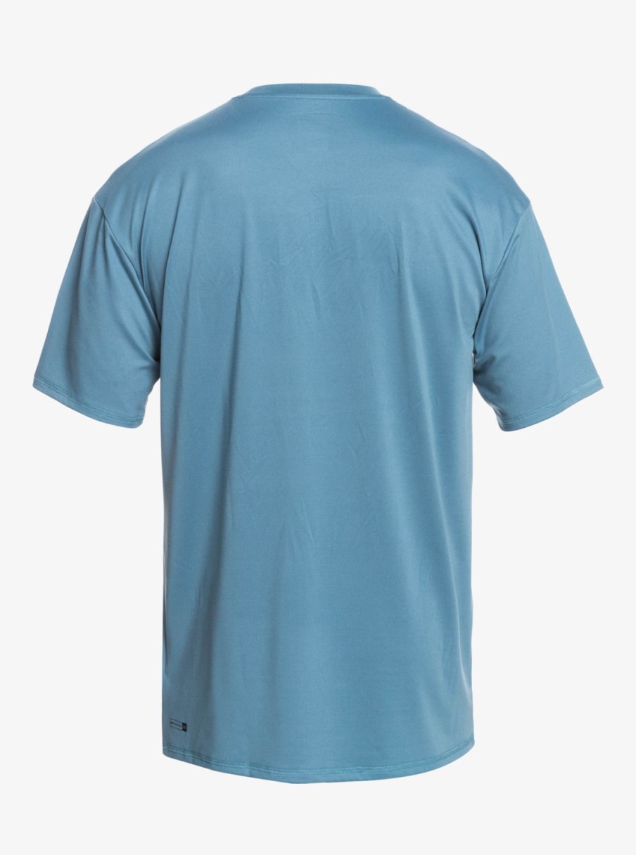 Mens Quiksilver Rashguards | Solid Streak Short Sleeve Upf 50 Surf Tee Provencial