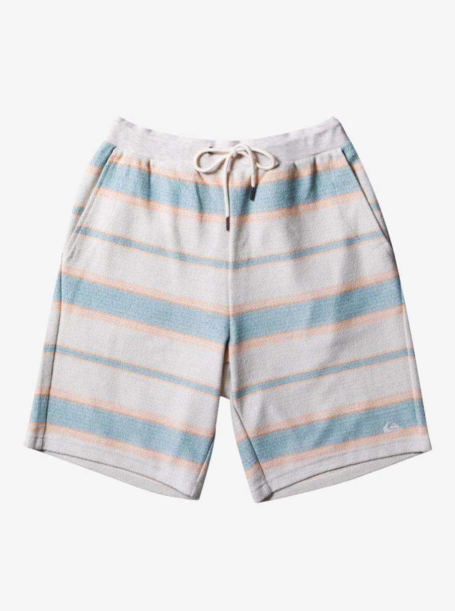 Mens Quiksilver Shorts & Amphibians | Great Otway Sweat Shorts Cameo Blue Great Otway