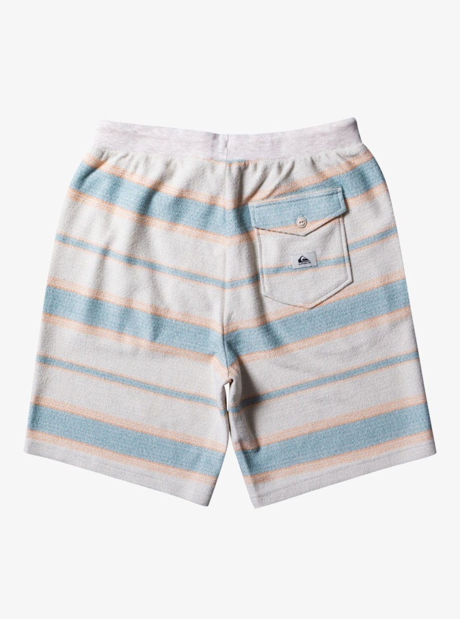 Mens Quiksilver Shorts & Amphibians | Great Otway Sweat Shorts Cameo Blue Great Otway