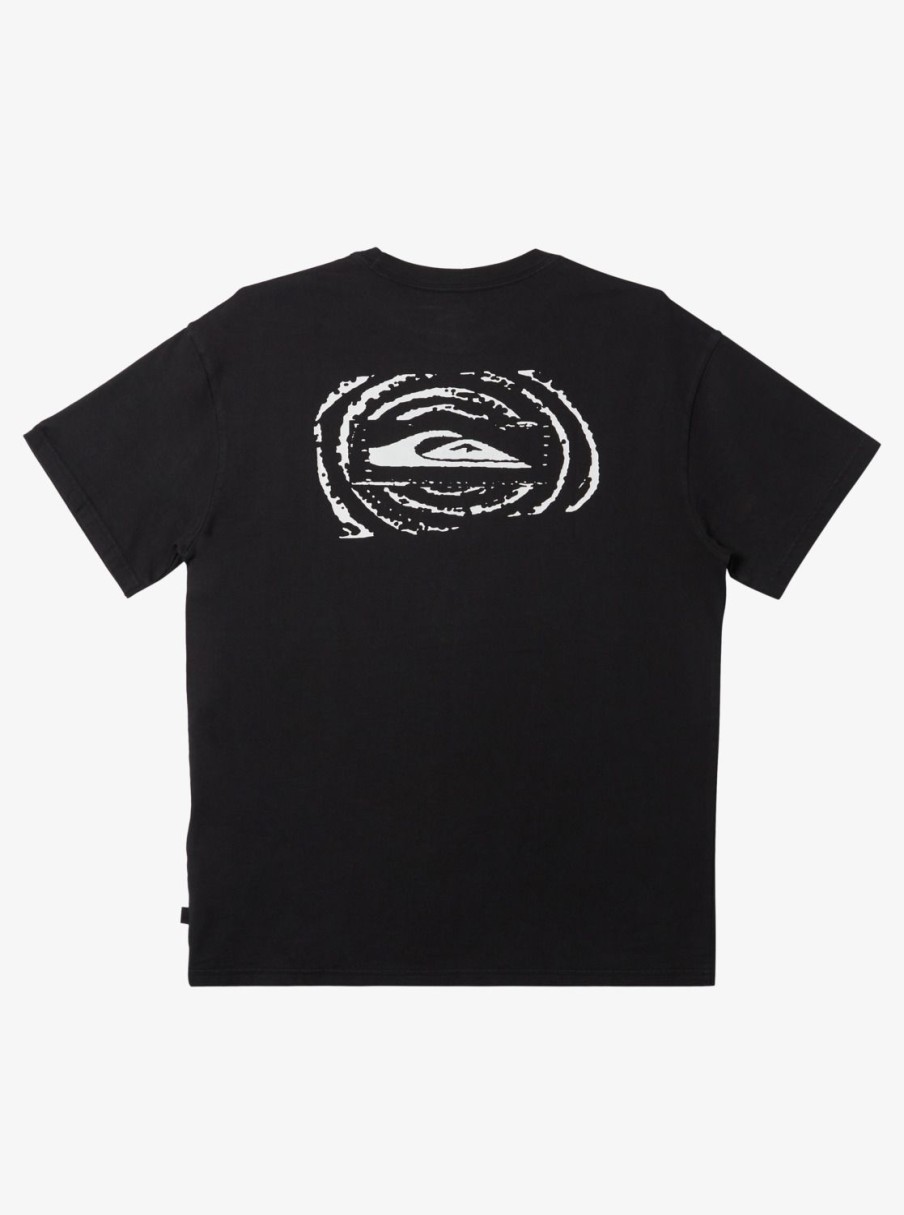 Mens Quiksilver Tees | Storm Core Msw T-Shirt Black