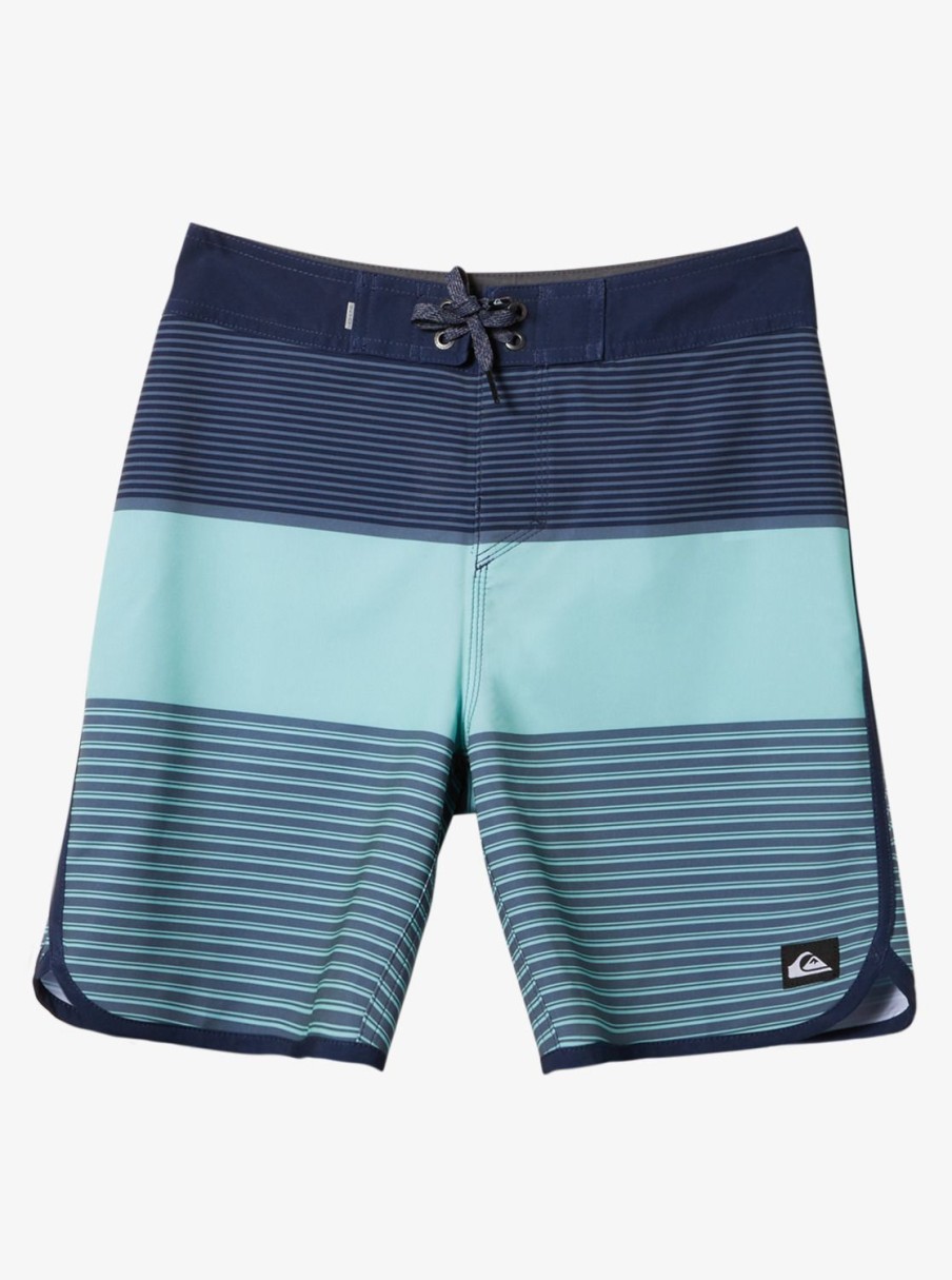 Boys Quiksilver Shorts | Boy'S 8-16 Surfsilk Tijuana 17" Boardshorts Naval Accademy