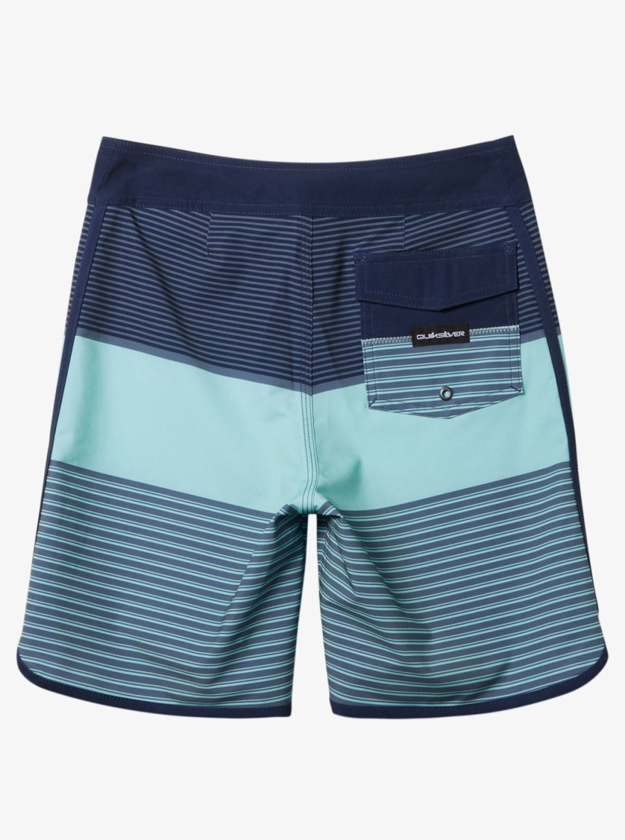 Boys Quiksilver Shorts | Boy'S 8-16 Surfsilk Tijuana 17" Boardshorts Naval Accademy