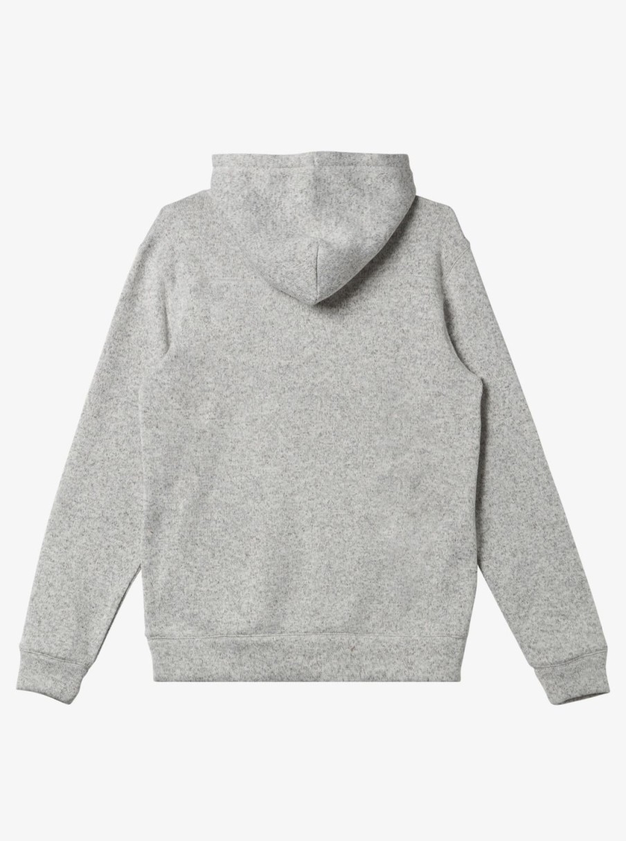 Mens Quiksilver Sweatshirts & Hoodies | Keller Fleece Top Light Grey Heather