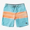 Mens Quiksilver Boardshorts | Surfsilk Air Brush 19" Boardshorts Angel Blue