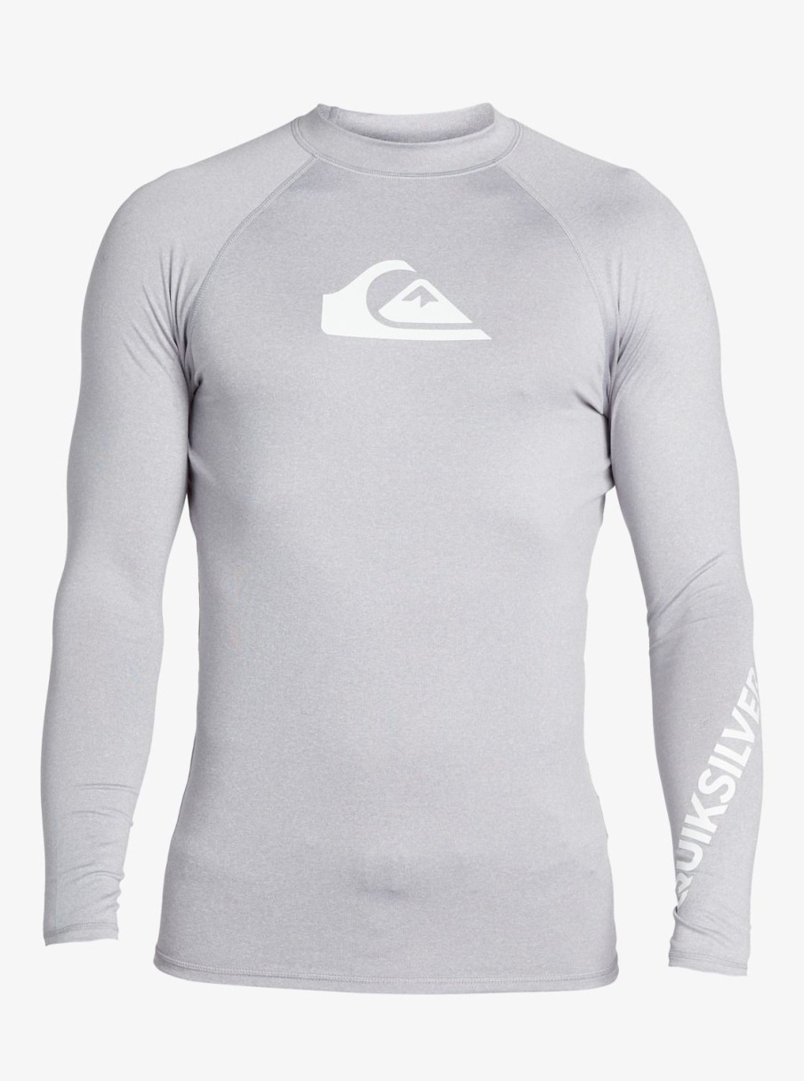 Mens Quiksilver Rashguards | All Time Long Sleeve Upf 50 Rashguard Blithe