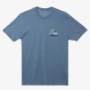 Mens Quiksilver Tees | Circle Back T-Shirt Bering Sea Heather