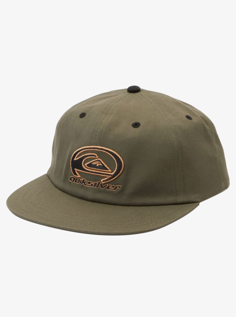 Mens Quiksilver Hats | Saturn Crawler Snapback Hat Kalamata