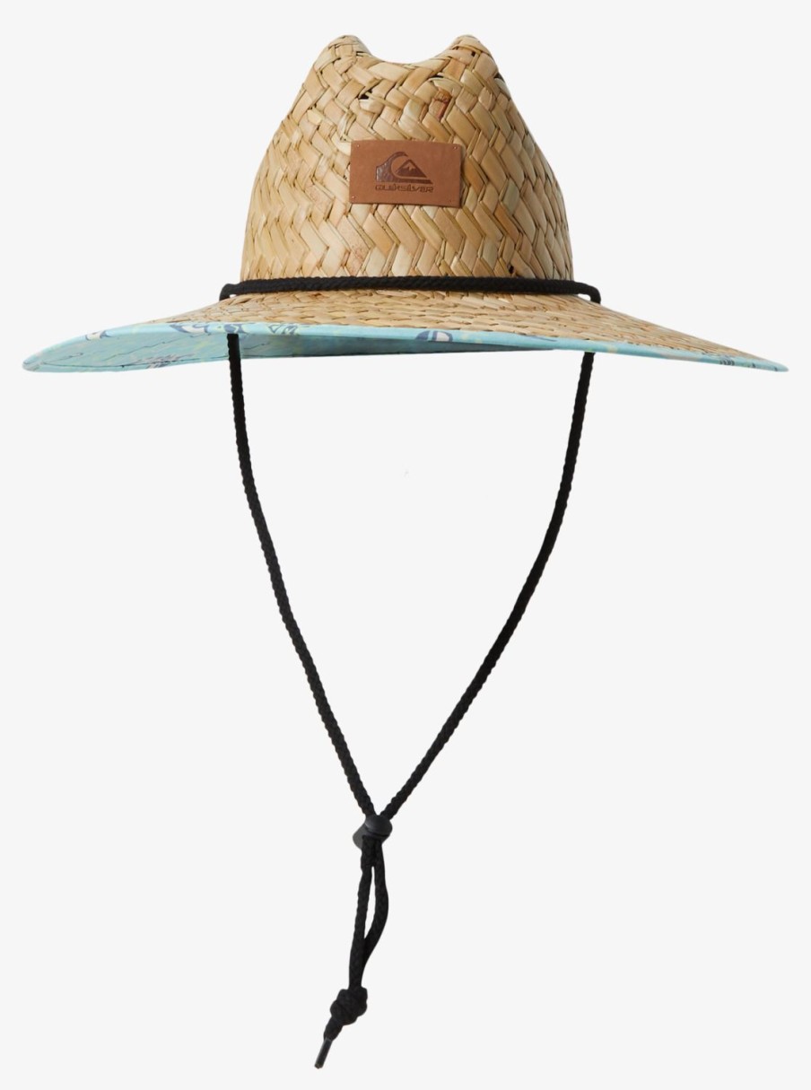 Boys Quiksilver Hats | Boy'S 2-7 Outsider Jb Sun Hat Pastel Turquoise Next Gen 233