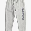 Boys Quiksilver Pants & Jeans | Boy'S 2-7 Trackpant Joggers Light Grey Heather