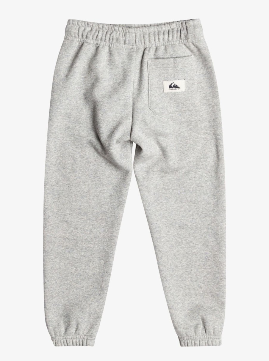 Boys Quiksilver Pants & Jeans | Boy'S 2-7 Trackpant Joggers Light Grey Heather