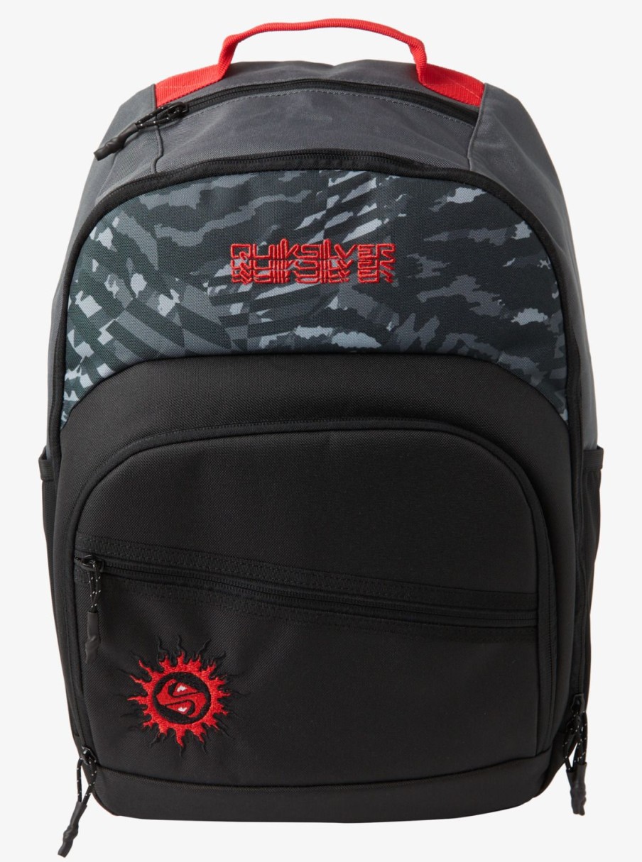 Boys Quiksilver Backpacks & Bags | Schoolie Cooler 2.0 Insulated Backpack Black Radical Times 233