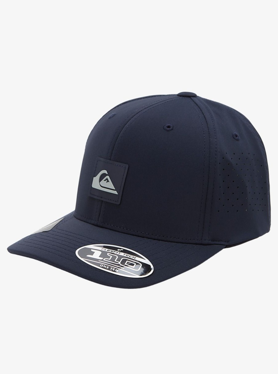 Mens Quiksilver Hats | Adapted Flexfit Hat Insignia Blue