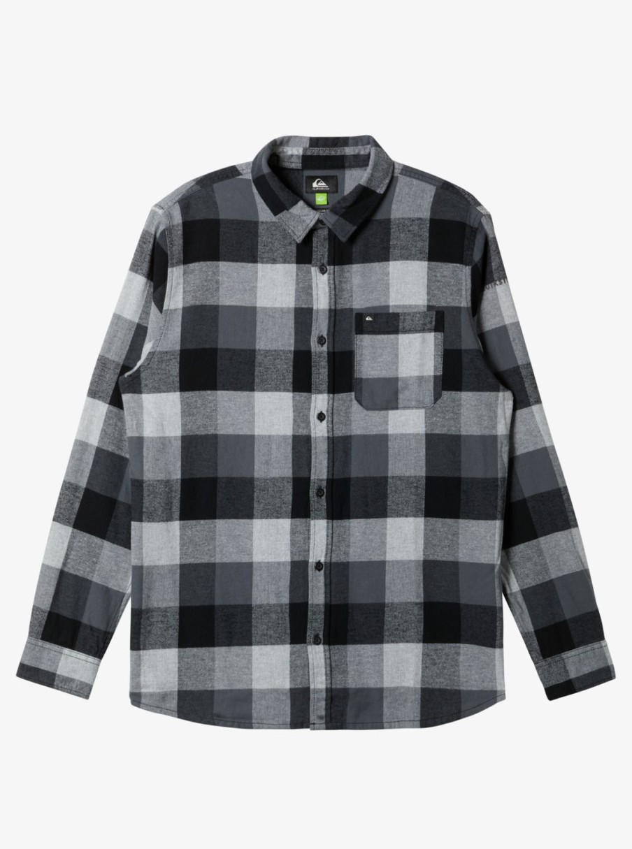 Mens Quiksilver Shirts & Polos | Motherfly Long Sleeve Shirt Lgh Motherfly