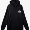 Mens Quiksilver Sweatshirts & Hoodies | Omni Logo Hoodie Black