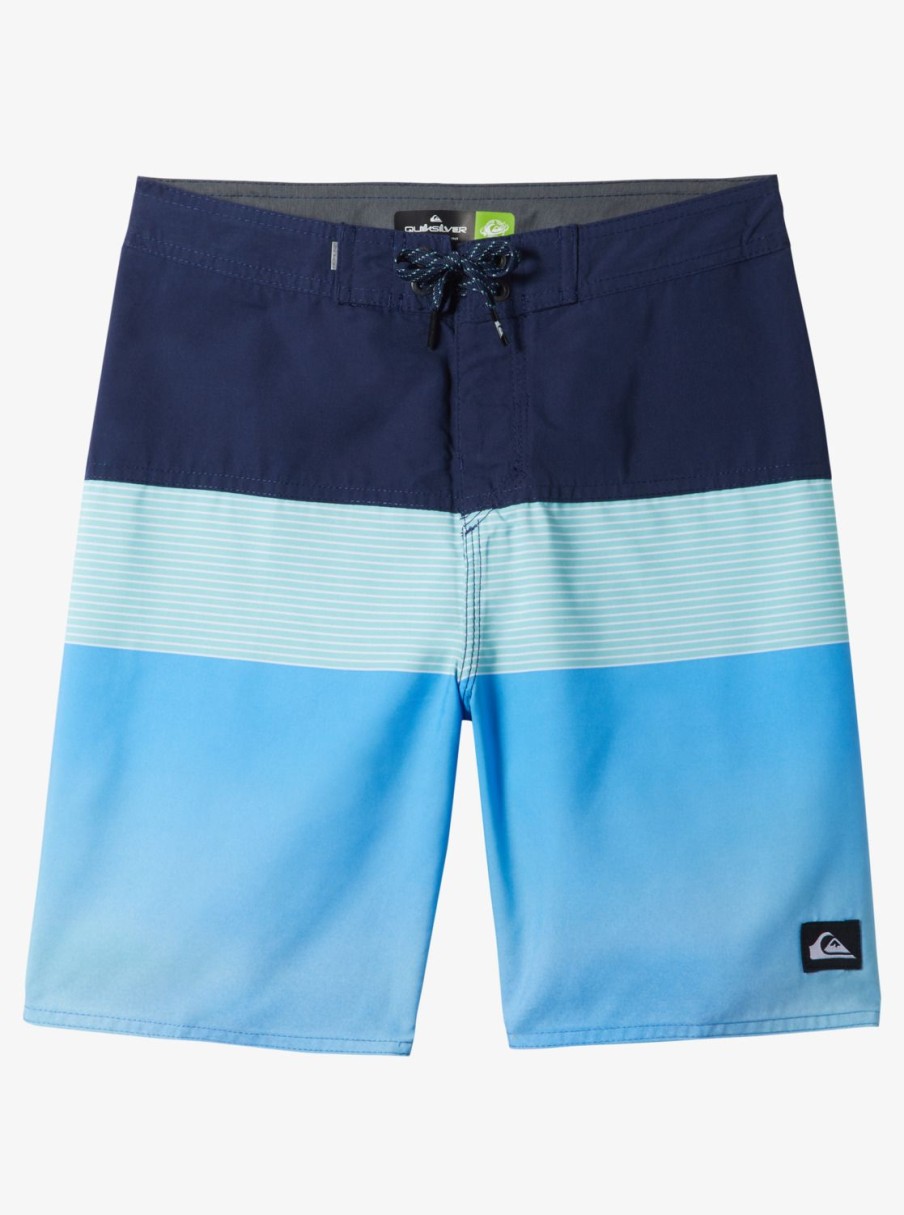 Boys Quiksilver Shorts | Boy'S 8-16 Everyday Panel 17" Boardshorts Naval Accademy