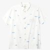 Mens Quiksilver Shirts & Polos | Waterman Big Pond Woven Shirt Big Pond White